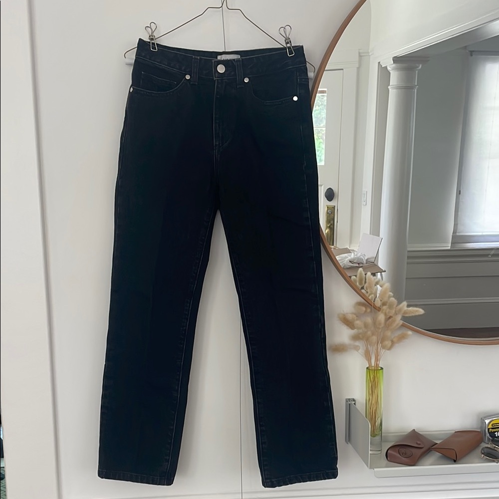 Need Supply Classic Black Straight-Leg Denim